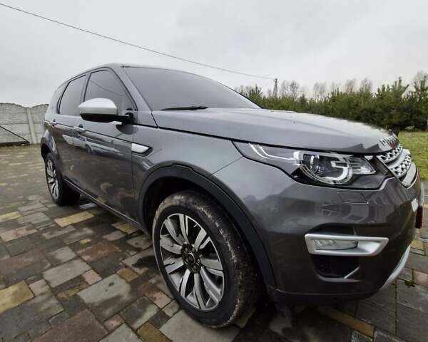 Серый Ленд Ровер Discovery Sport, объемом двигателя 2 л и пробегом 167 тыс. км за 21800 $, фото 4 на Automoto.ua