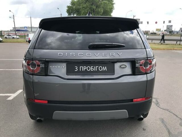 Серый Ленд Ровер Discovery Sport, объемом двигателя 2 л и пробегом 99 тыс. км за 19900 $, фото 5 на Automoto.ua