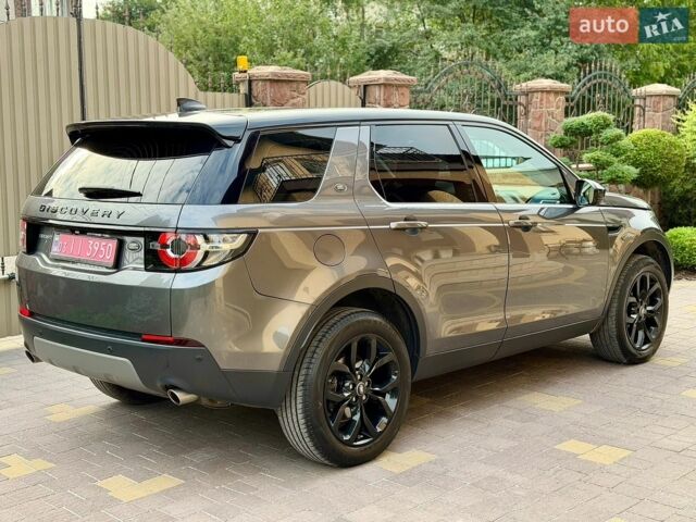 Серый Ленд Ровер Discovery Sport, объемом двигателя 2 л и пробегом 171 тыс. км за 18003 $, фото 9 на Automoto.ua