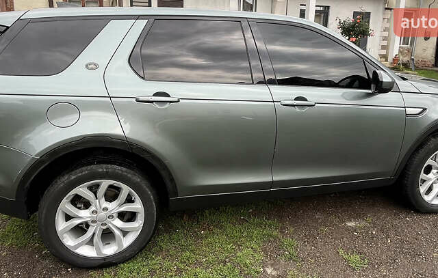 Серый Ленд Ровер Discovery Sport, объемом двигателя 2 л и пробегом 154 тыс. км за 18500 $, фото 12 на Automoto.ua