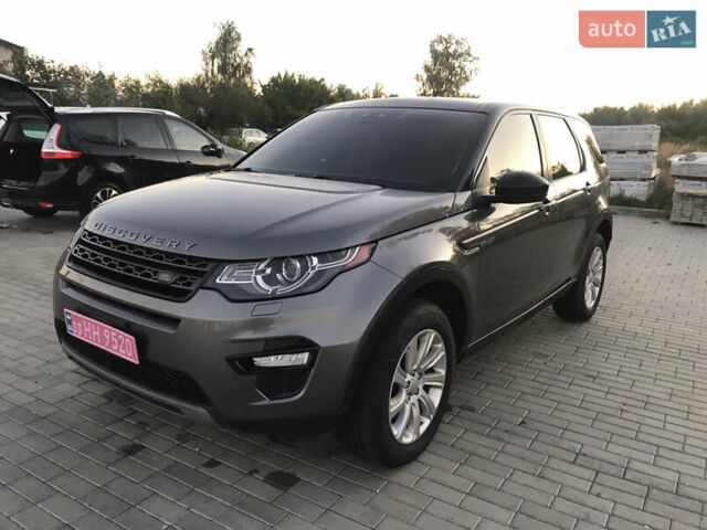 Серый Ленд Ровер Discovery Sport, объемом двигателя 2 л и пробегом 240 тыс. км за 15900 $, фото 1 на Automoto.ua