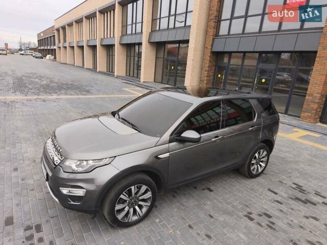 Серый Ленд Ровер Discovery Sport, объемом двигателя 2 л и пробегом 81 тыс. км за 20600 $, фото 2 на Automoto.ua