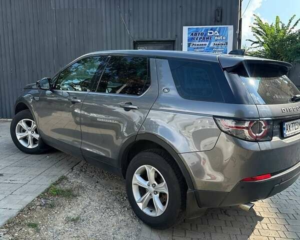 Серый Ленд Ровер Discovery Sport, объемом двигателя 2 л и пробегом 150 тыс. км за 19900 $, фото 5 на Automoto.ua
