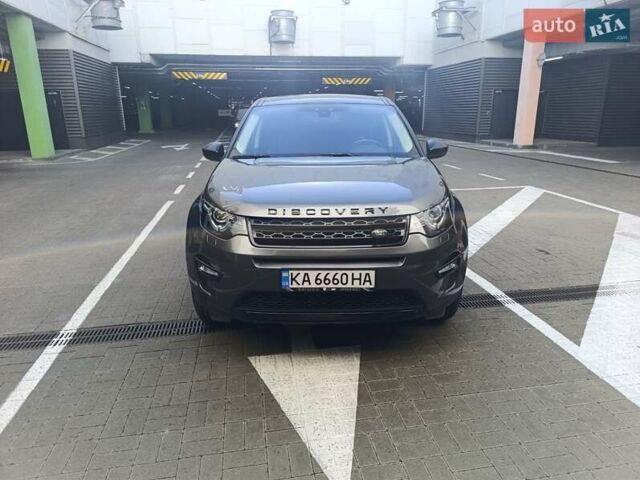 Серый Ленд Ровер Discovery Sport, объемом двигателя 2 л и пробегом 93 тыс. км за 22000 $, фото 2 на Automoto.ua