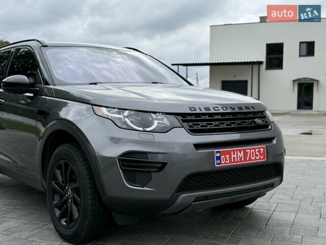 Серый Ленд Ровер Discovery Sport, объемом двигателя 2 л и пробегом 167 тыс. км за 16999 $, фото 9 на Automoto.ua