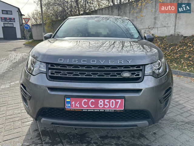 Серый Ленд Ровер Discovery Sport, объемом двигателя 2 л и пробегом 167 тыс. км за 21999 $, фото 11 на Automoto.ua