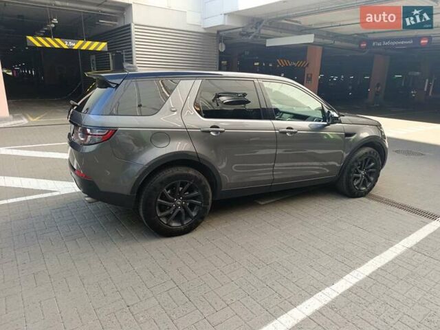 Серый Ленд Ровер Discovery Sport, объемом двигателя 2 л и пробегом 93 тыс. км за 22000 $, фото 16 на Automoto.ua