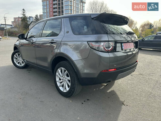 Серый Ленд Ровер Discovery Sport, объемом двигателя 2 л и пробегом 167 тыс. км за 21999 $, фото 4 на Automoto.ua