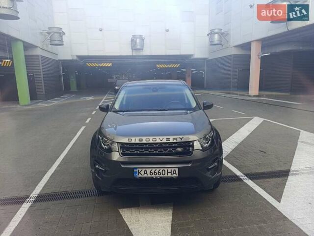 Серый Ленд Ровер Discovery Sport, объемом двигателя 2 л и пробегом 93 тыс. км за 22000 $, фото 3 на Automoto.ua