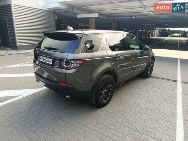 Серый Ленд Ровер Discovery Sport, объемом двигателя 2 л и пробегом 93 тыс. км за 22000 $, фото 11 на Automoto.ua