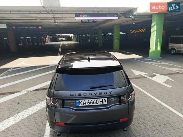 Серый Ленд Ровер Discovery Sport, объемом двигателя 2 л и пробегом 93 тыс. км за 22000 $, фото 14 на Automoto.ua