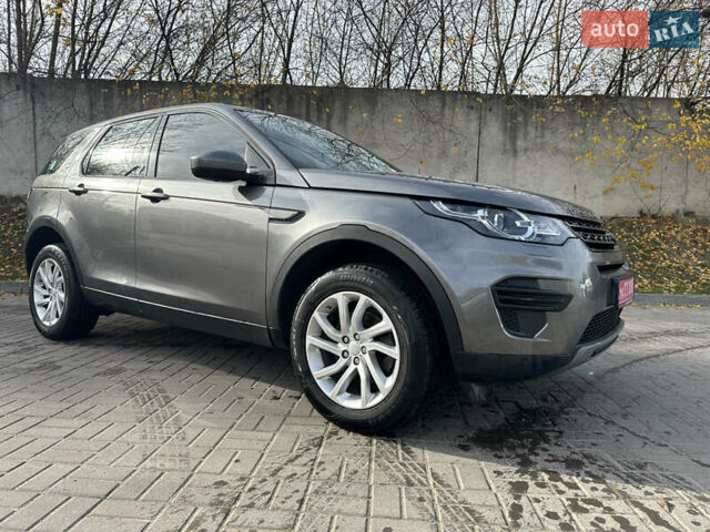 Серый Ленд Ровер Discovery Sport, объемом двигателя 2 л и пробегом 167 тыс. км за 21999 $, фото 16 на Automoto.ua