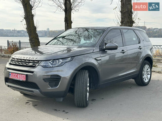 Серый Ленд Ровер Discovery Sport, объемом двигателя 2 л и пробегом 167 тыс. км за 21999 $, фото 3 на Automoto.ua