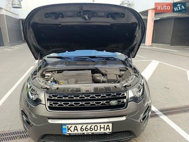Серый Ленд Ровер Discovery Sport, объемом двигателя 2 л и пробегом 93 тыс. км за 22000 $, фото 39 на Automoto.ua