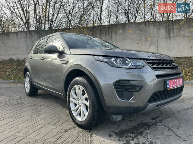 Серый Ленд Ровер Discovery Sport, объемом двигателя 2 л и пробегом 167 тыс. км за 21999 $, фото 9 на Automoto.ua