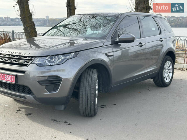 Серый Ленд Ровер Discovery Sport, объемом двигателя 2 л и пробегом 167 тыс. км за 21999 $, фото 2 на Automoto.ua