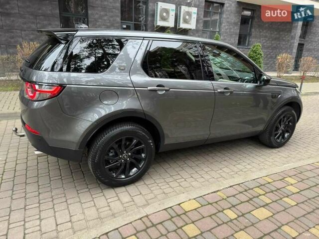Серый Ленд Ровер Discovery Sport, объемом двигателя 2 л и пробегом 51 тыс. км за 22000 $, фото 9 на Automoto.ua