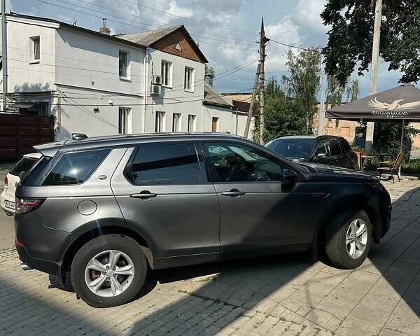 Серый Ленд Ровер Discovery Sport, объемом двигателя 2 л и пробегом 150 тыс. км за 19900 $, фото 1 на Automoto.ua