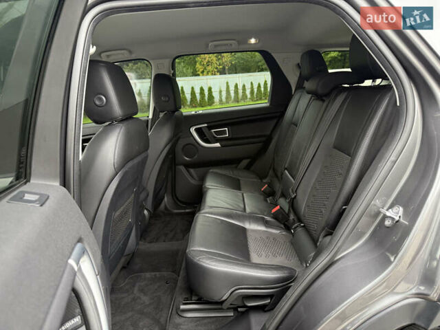 Серый Ленд Ровер Discovery Sport, объемом двигателя 2 л и пробегом 167 тыс. км за 16999 $, фото 16 на Automoto.ua