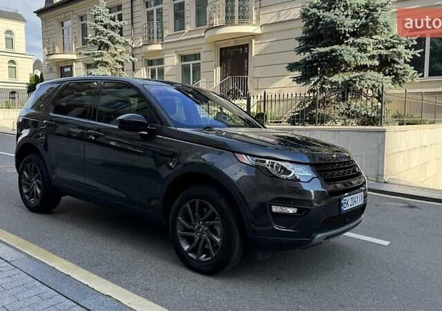 Серый Ленд Ровер Discovery Sport, объемом двигателя 2 л и пробегом 58 тыс. км за 23500 $, фото 3 на Automoto.ua