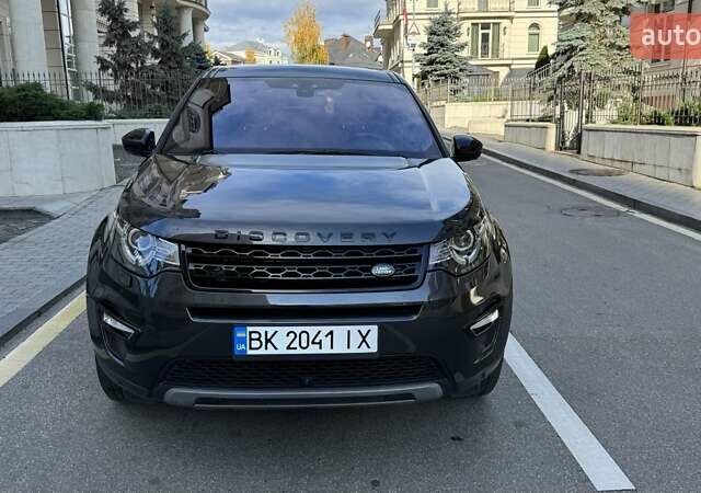 Серый Ленд Ровер Discovery Sport, объемом двигателя 2 л и пробегом 58 тыс. км за 23500 $, фото 1 на Automoto.ua