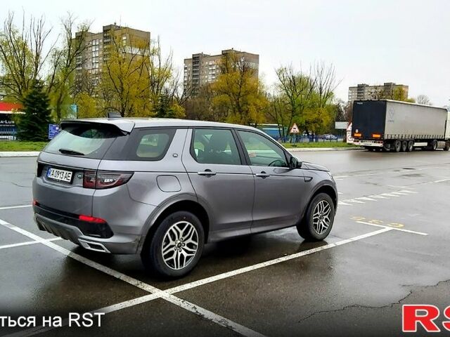 Серый Ленд Ровер Discovery Sport, объемом двигателя 2 л и пробегом 75 тыс. км за 29400 $, фото 2 на Automoto.ua