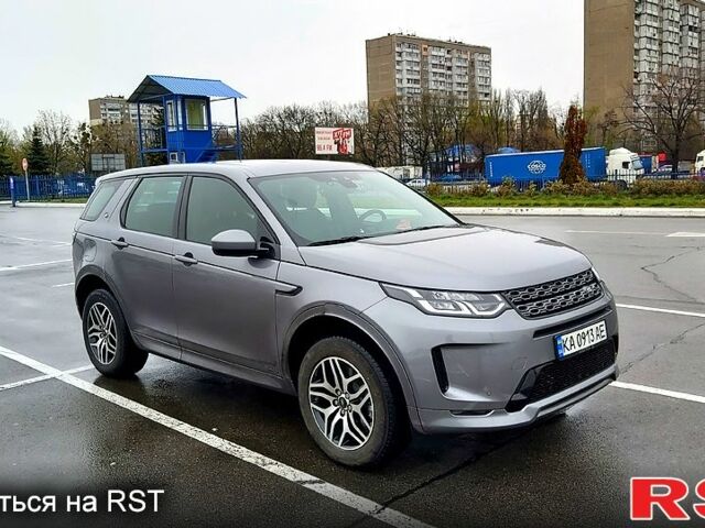 Серый Ленд Ровер Discovery Sport, объемом двигателя 2 л и пробегом 75 тыс. км за 29400 $, фото 1 на Automoto.ua