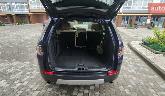 Синій Ленд Ровер Discovery Sport, об'ємом двигуна 2 л та пробігом 205 тис. км за 15450 $, фото 28 на Automoto.ua