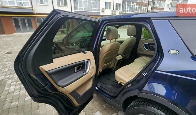 Синій Ленд Ровер Discovery Sport, об'ємом двигуна 2 л та пробігом 205 тис. км за 15450 $, фото 21 на Automoto.ua