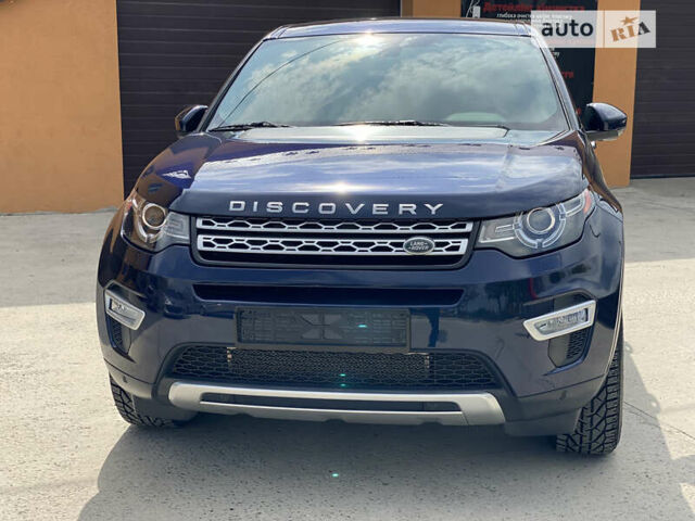 Синий Ленд Ровер Discovery Sport, объемом двигателя 2 л и пробегом 114 тыс. км за 19500 $, фото 13 на Automoto.ua