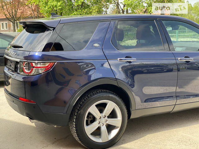 Синий Ленд Ровер Discovery Sport, объемом двигателя 2 л и пробегом 114 тыс. км за 19500 $, фото 9 на Automoto.ua