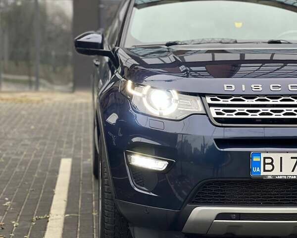 Синий Ленд Ровер Discovery Sport, объемом двигателя 2 л и пробегом 139 тыс. км за 14700 $, фото 10 на Automoto.ua