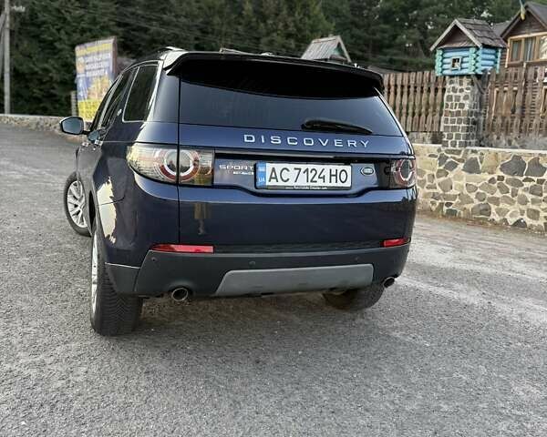 Синій Ленд Ровер Discovery Sport, об'ємом двигуна 2.2 л та пробігом 160 тис. км за 21000 $, фото 7 на Automoto.ua