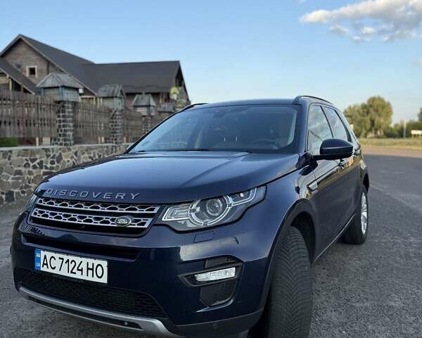 Синій Ленд Ровер Discovery Sport, об'ємом двигуна 2.2 л та пробігом 160 тис. км за 21000 $, фото 1 на Automoto.ua