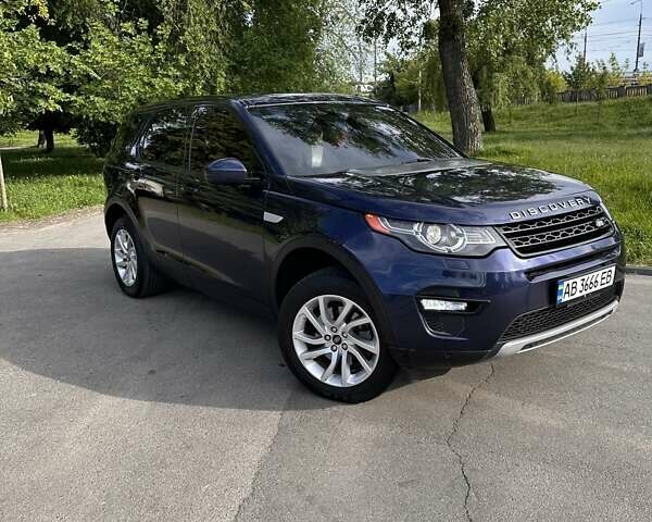 Синий Ленд Ровер Discovery Sport, объемом двигателя 2 л и пробегом 109 тыс. км за 20400 $, фото 2 на Automoto.ua