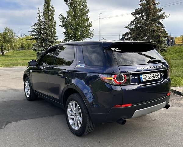 Синий Ленд Ровер Discovery Sport, объемом двигателя 2 л и пробегом 109 тыс. км за 20400 $, фото 10 на Automoto.ua