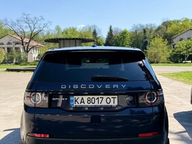 Синий Ленд Ровер Discovery Sport, объемом двигателя 2.2 л и пробегом 184 тыс. км за 19500 $, фото 5 на Automoto.ua