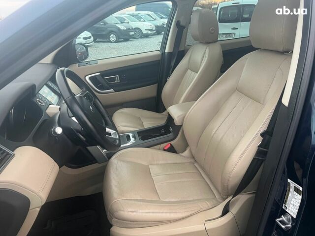 Синий Ленд Ровер Discovery Sport, объемом двигателя 2 л и пробегом 106 тыс. км за 18590 $, фото 20 на Automoto.ua