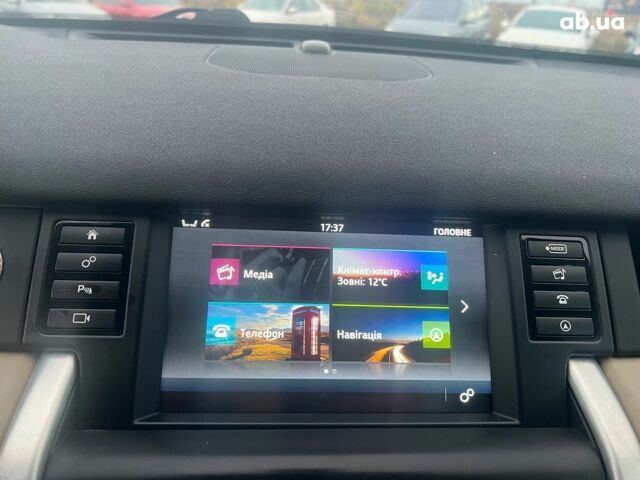 Синий Ленд Ровер Discovery Sport, объемом двигателя 2 л и пробегом 106 тыс. км за 18590 $, фото 24 на Automoto.ua