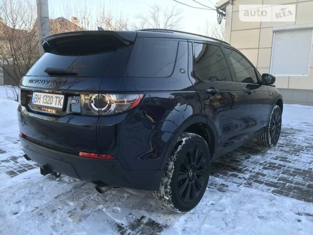 Синий Ленд Ровер Discovery Sport, объемом двигателя 2 л и пробегом 152 тыс. км за 17800 $, фото 12 на Automoto.ua