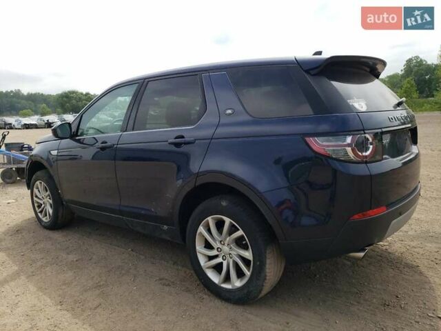 Синий Ленд Ровер Discovery Sport, объемом двигателя 2 л и пробегом 112 тыс. км за 2900 $, фото 1 на Automoto.ua