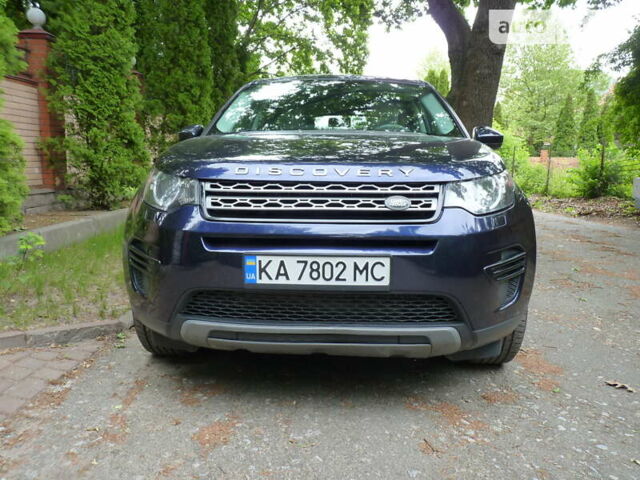 Синий Ленд Ровер Discovery Sport, объемом двигателя 2 л и пробегом 141 тыс. км за 21000 $, фото 1 на Automoto.ua