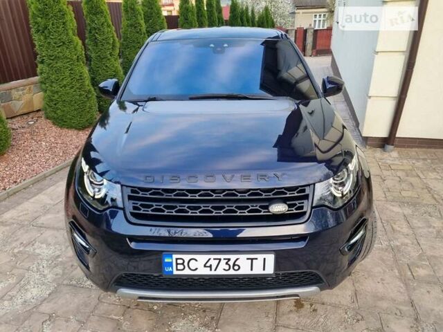 Синий Ленд Ровер Discovery Sport, объемом двигателя 2 л и пробегом 227 тыс. км за 19500 $, фото 4 на Automoto.ua