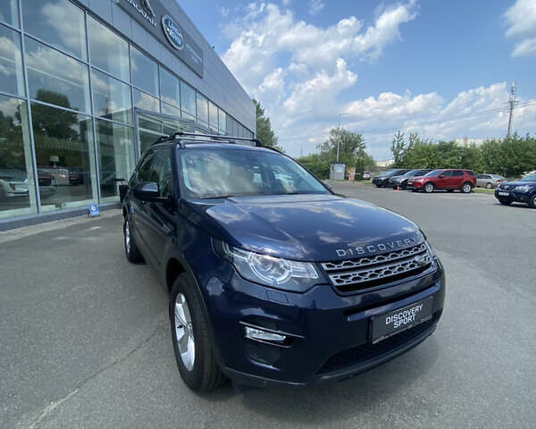 Синий Ленд Ровер Discovery Sport, объемом двигателя 2.2 л и пробегом 196 тыс. км за 21900 $, фото 19 на Automoto.ua