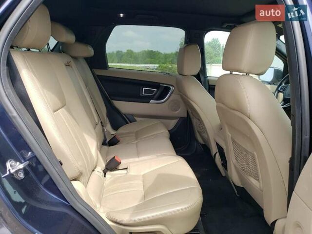 Синий Ленд Ровер Discovery Sport, объемом двигателя 2 л и пробегом 112 тыс. км за 2900 $, фото 10 на Automoto.ua
