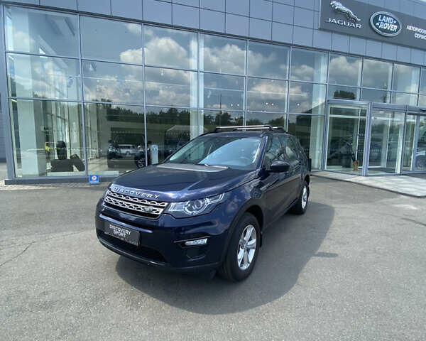 Синий Ленд Ровер Discovery Sport, объемом двигателя 2.2 л и пробегом 196 тыс. км за 21900 $, фото 3 на Automoto.ua