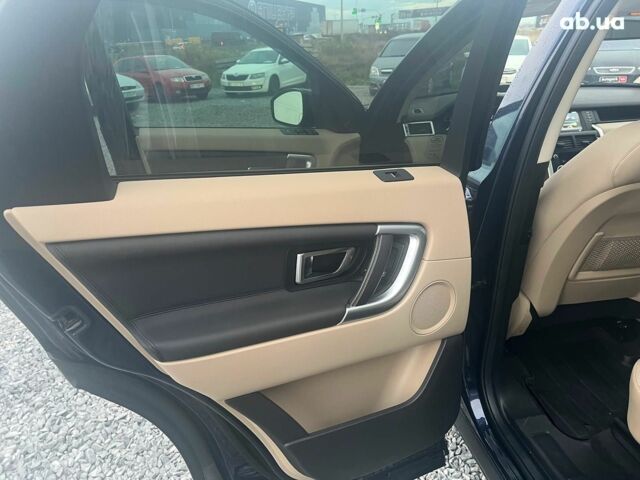 Синий Ленд Ровер Discovery Sport, объемом двигателя 2 л и пробегом 106 тыс. км за 18590 $, фото 29 на Automoto.ua