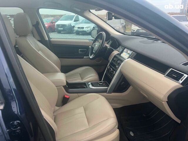 Синий Ленд Ровер Discovery Sport, объемом двигателя 2 л и пробегом 106 тыс. км за 18590 $, фото 35 на Automoto.ua