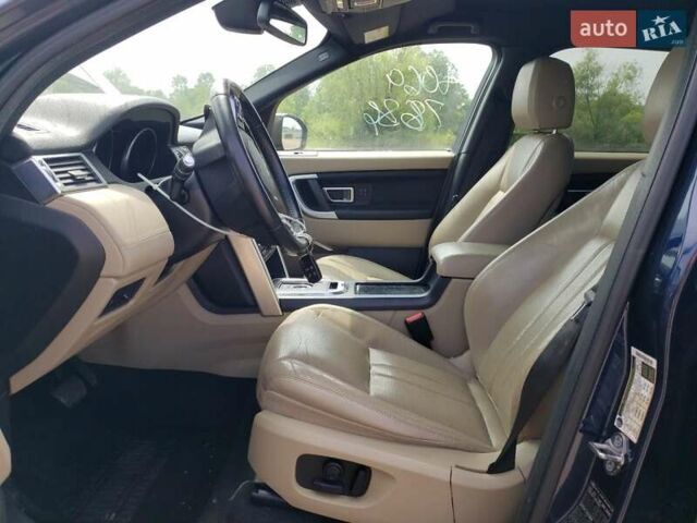 Синий Ленд Ровер Discovery Sport, объемом двигателя 2 л и пробегом 112 тыс. км за 2900 $, фото 6 на Automoto.ua