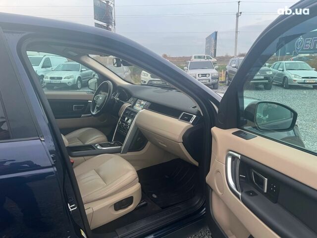 Синий Ленд Ровер Discovery Sport, объемом двигателя 2 л и пробегом 106 тыс. км за 18590 $, фото 34 на Automoto.ua